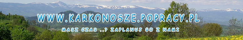 Karkonosze  -  noclegi, kwatery, agroturystyka, mapa